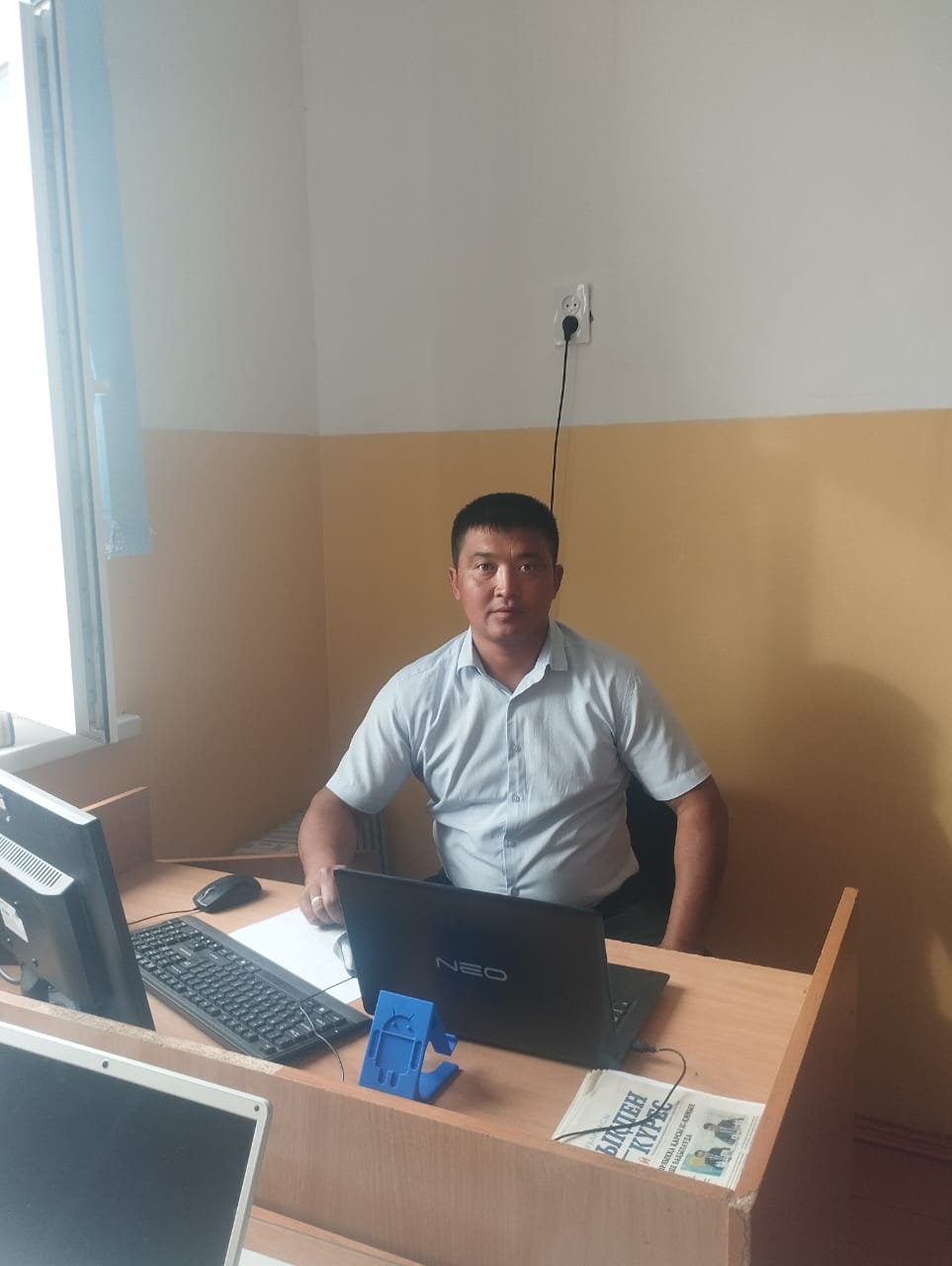 Бейсенгіров Дінмұханбет Мырзанұлы, ұйымдастырушы педагог